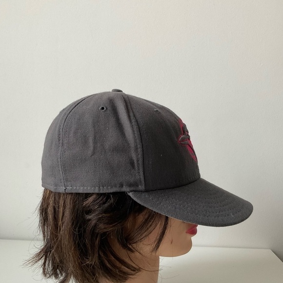 Gray and Pink Women's Cap - Picture 5 of 7